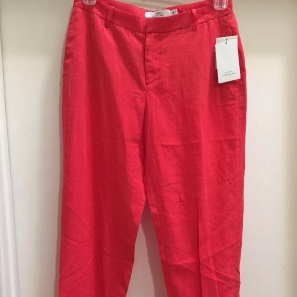 Robert Rodriguez Cerise Crop Pants Slacks size 6 Small S New NWT - Picture 1 of 4